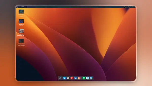 MacOS Astro Template preview 1
