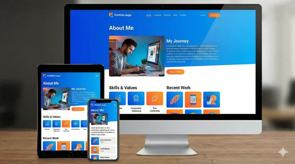 Minimal Portfolio preview 1