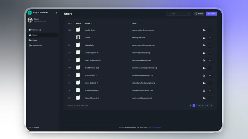 Mary UI Starter Kit - Image 1