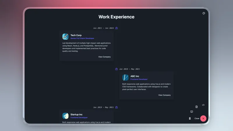 Bloomfolio - Astro Portfolio Template - Image 3