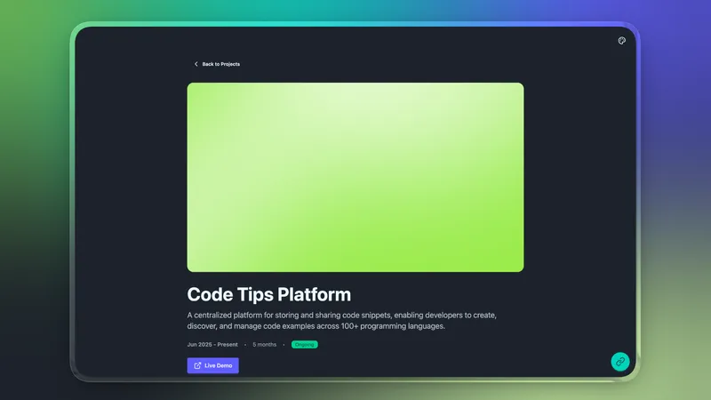 Bloomfolio - Astro Portfolio Template - Image 4